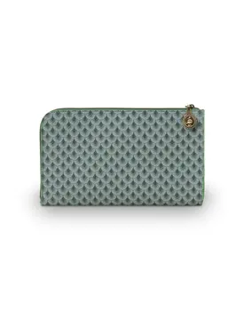 Pip Cosmetic Zipper Pouch Suki Green 21x12.5cm