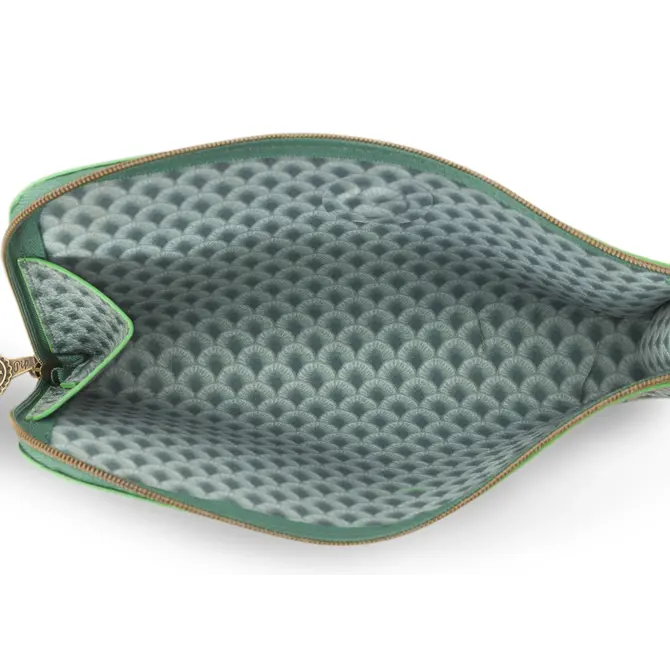 Pip Cosmetic Zipper Pouch Suki Green 21x12.5cm