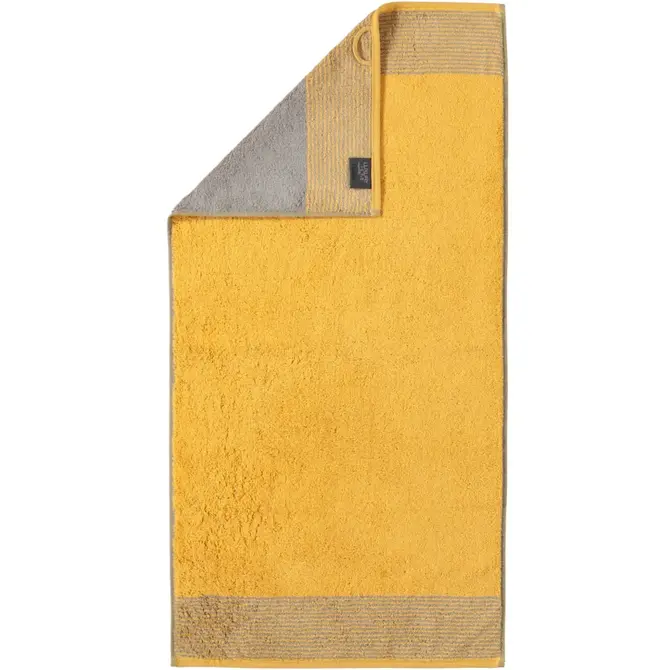 Cawo Two-Tone Badhanddoek Curry 80x150