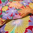 Essenza Covers & Co Flower fling Dekbedovertrek Happy red 200x200/220