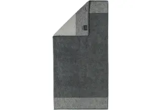 Cawo Two-Tone Badhanddoek Leisteen 80x150