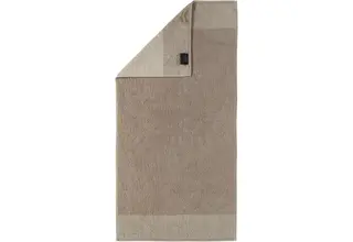 Cawo Two-Tone Badhanddoek Zand 80x150