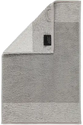 Cawo Two-Tone Gastendoekje Platina 30x50