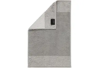 Cawo Serviette de bain bicolore Platina 30x50