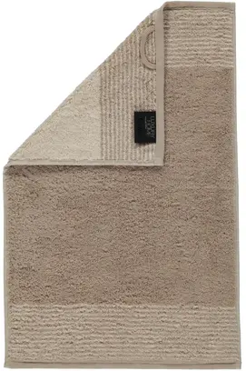 Cawo Serviette de bain bicolore Sand 30x50