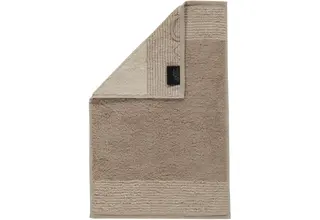 Cawo Serviette de bain bicolore Sand 30x50