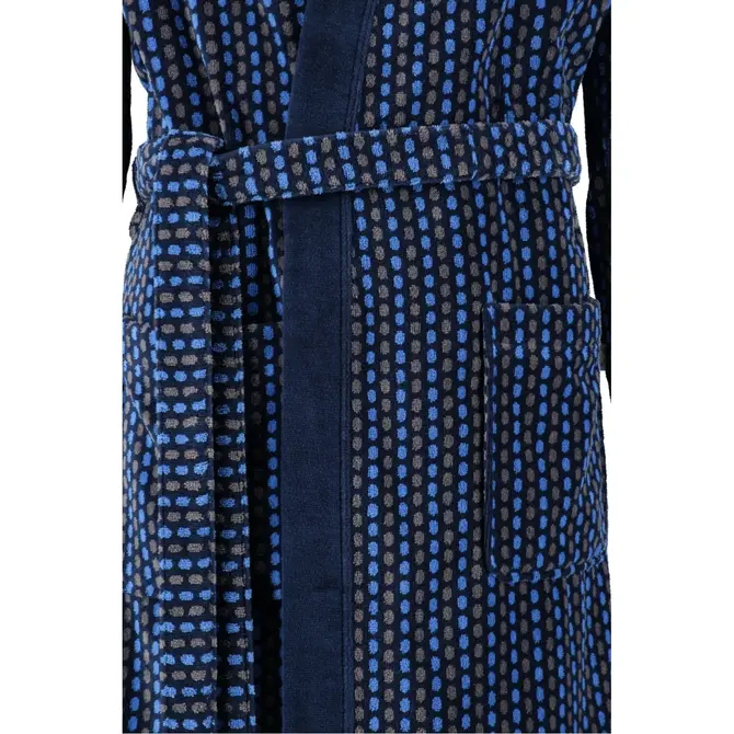 Cawö Peignoir homme 4851 bleu-gris 48