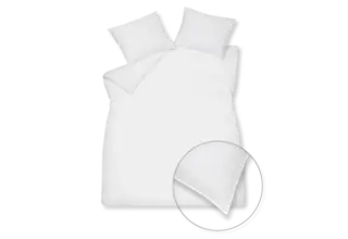 Vandyck Washed Cotton Dekbedovertrek White 200x200/220