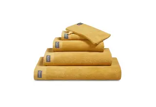 Vandyck Home Gant de toilette Uni Honey Gold 16x22