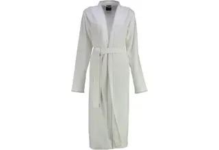 Cawö 812 Dames kimono badjas - weiß-67 32/34