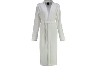 Cawö 812 Dames kimono badjas - weiß-67 40/42