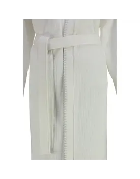 Cawö 812 Dames kimono badjas - weiß-67 40/42