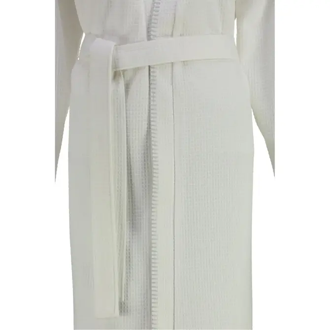 Cawö 812 Dames kimono badjas - weiß-67 48/50