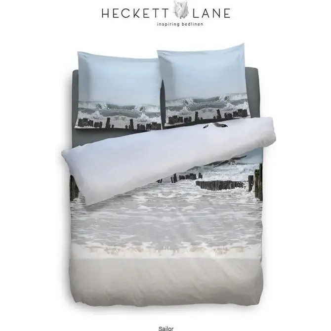 Heckett & Line - Housse de couette Sailor Blue 240x200/220