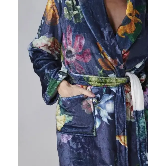Essenza Fleur Homecoat Nightblue M Essenza Fleur Homecoat Nightblue M
