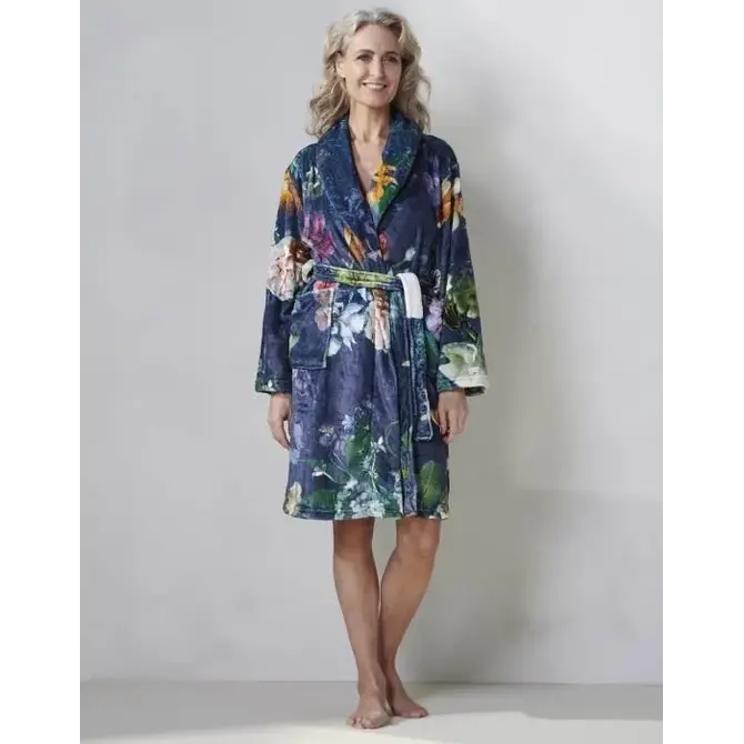 Essenza Fleur Homecoat Nightblue M Essenza Fleur Homecoat Nightblue M