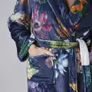 Essenza Essenza Fleur Homecoat Bleu nuit XL