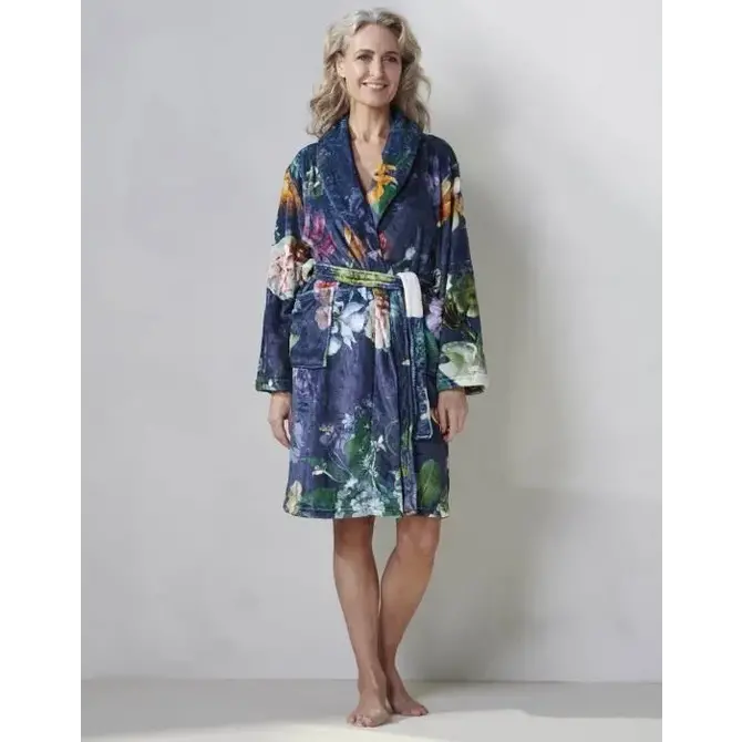 Essenza Fleur Homecoat Nightblue XXL