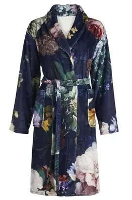 Essenza Fleur Homecoat Bleu nuit XS