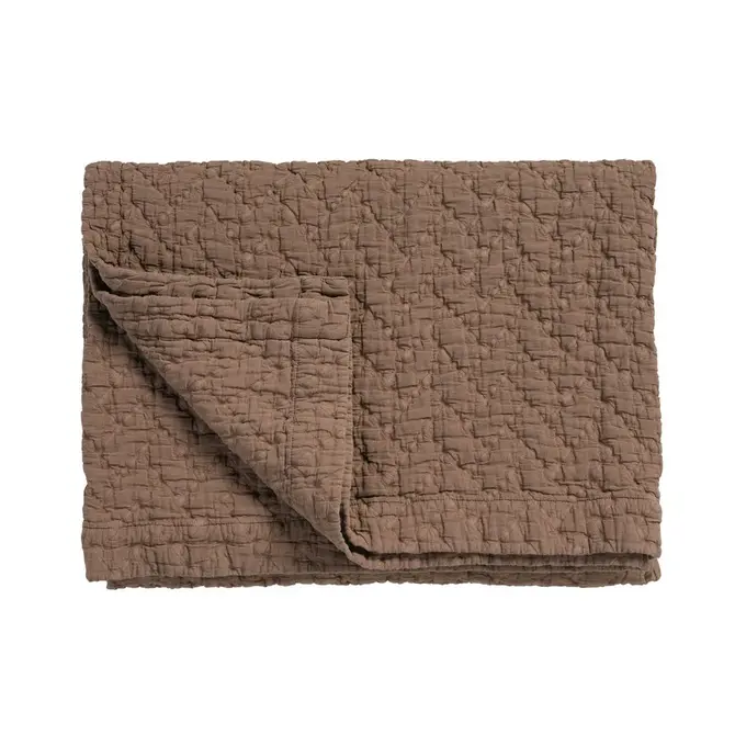 Vandyck Pure 10 G.Dyed Brownie Bedsprei 180X260