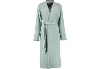 Cawö 812 Dames kimono badjas - salbei-44 44/46