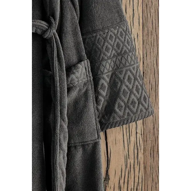 Rivièra Maison Beyond badjas - Grey XXL Rivièra Maison Beyond badjas - Grey XXL