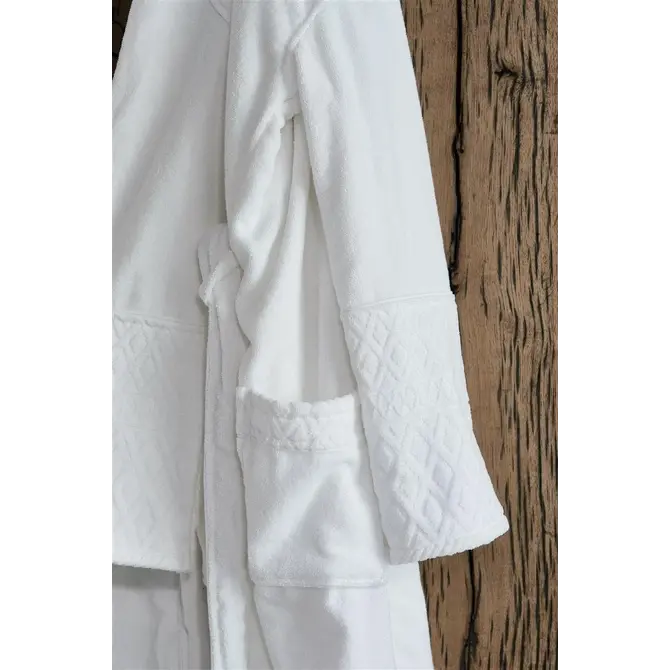 Peignoir Riviera Maison Beyond - Blanc S Peignoir Riviera Maison Beyond - Blanc S