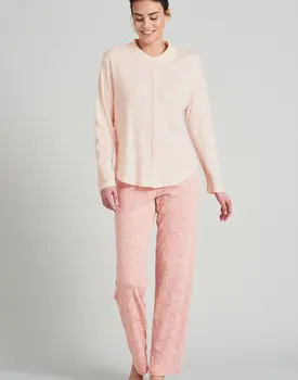 Schiesser damespyjama 175550 soft rose