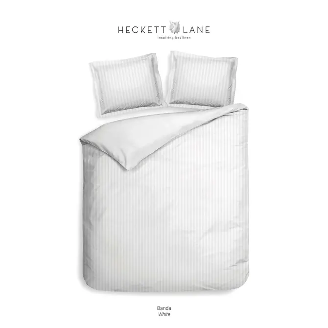 Heckett & Lane Banda Housse de couette 240x200/220 White