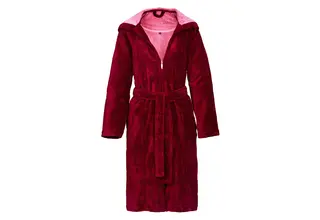 Peignoir femme Foxes Palermo bordeaux XL