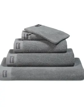 Vandyck Home Uni Mole Grey Handdoek 60X110