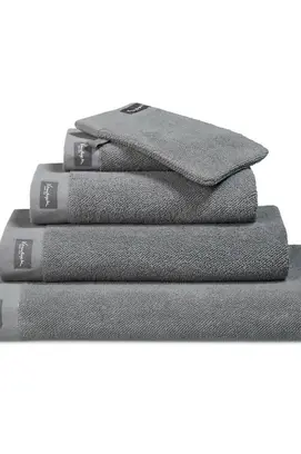 Vandyck Home Uni Mole Grey Washandje 16X22