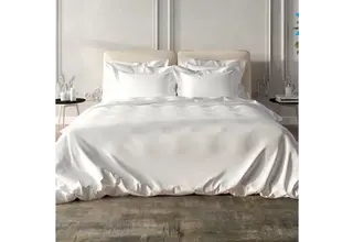 Heckett & Lane Banda housse de couette 200x200/220 White