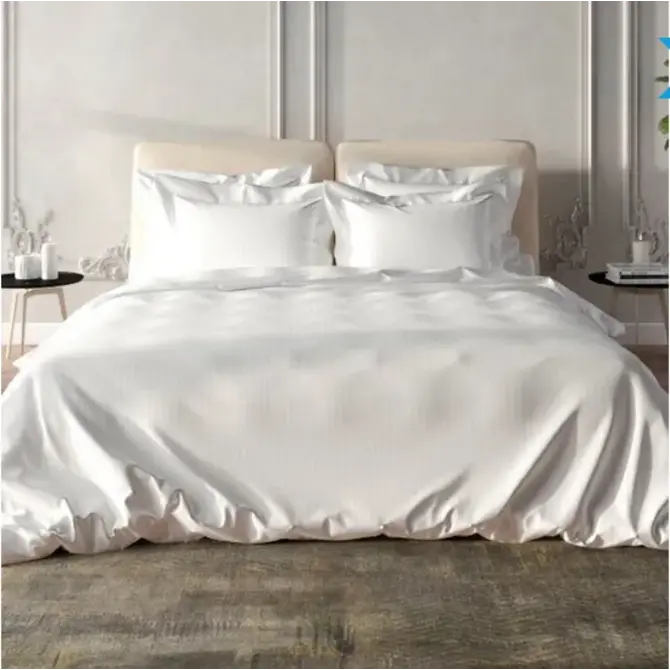 Heckett & Lane Banda housse de couette 200x200/220 White