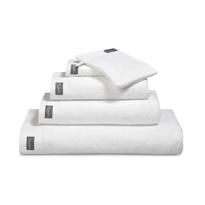 Vandyck Home Drap de douche Uni blanc 70X140