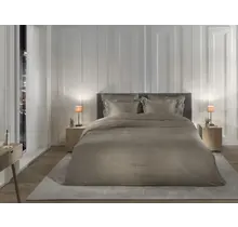 Heckett & Lane - Housse de couette Diamante 200x200/220 Taupe Grey