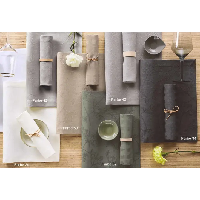 Sander placemat Lara 35x50 32 - Green Sander placemat Lara 35x50 32 - Green