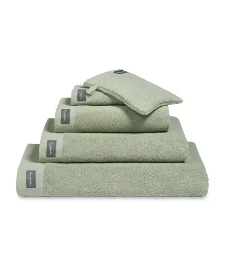 Vandyck Home Uni Smoke Green Handdoek 60x110