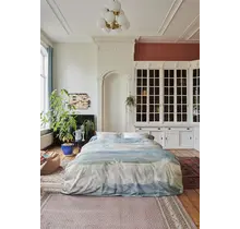 At Home by Beddinghouse Housse de couette Seaclouds - Bleu 240x200/220 cm