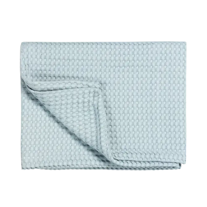 Couverture gaufrée Vandyck Pique China-Blue-406 160x250
