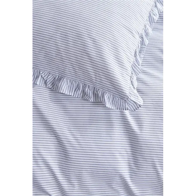 At Home by Beddinghouse Flamboyant Stripes Dekbedovertrek - Blue 240x200/220 cm