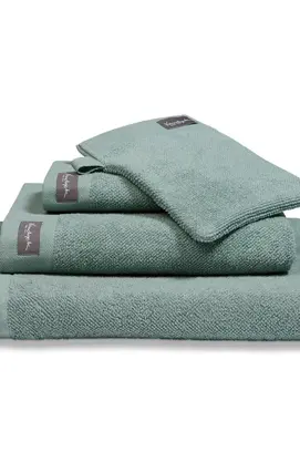 Vandyck Home Uni Pearl Blue Handdoek 60x110