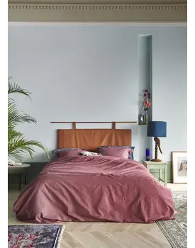 At Home by Beddinghouse Flamboyant Dekbedovertrek - Dark Pink 240x200/220 cm