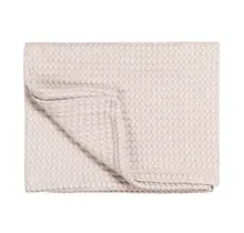 Vandyck Pique wafel deken Powder-115 270x250