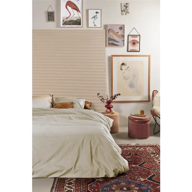 At Home by Beddinghouse Cosy Corduroy Dekbedovertrek - Off-white 240x200/220 cm