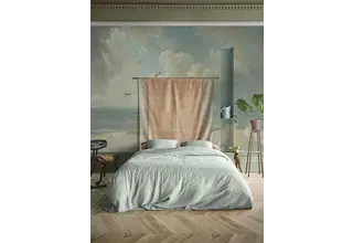 At Home by Beddinghouse Optimism Dekbedovertrek - Blue Grey 200x200/220 cm
