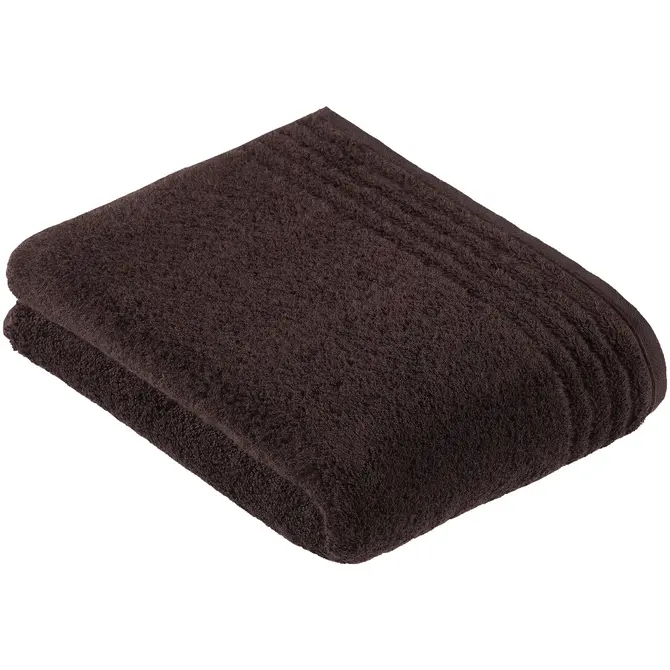 Vossen Serviette de douche Vienna Style Supersoft Dark Brown 67x140