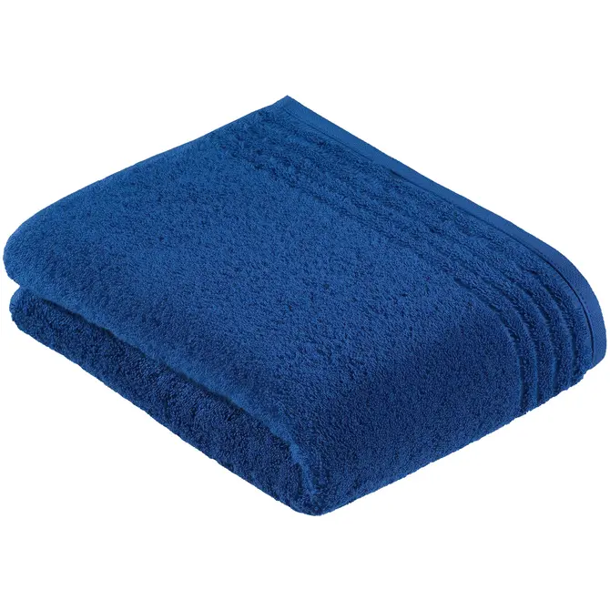 Serviette de douche Foxes Vienna Style Supersoft Deep Blue 67x140