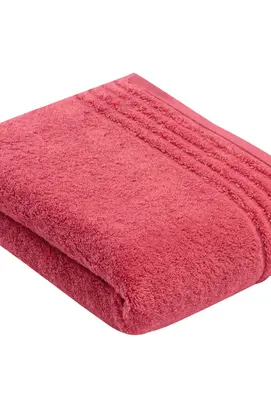 Vossen Serviette de douche Vienna Style Supersoft maroon 67x140