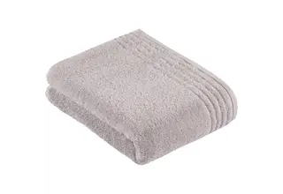 Vossen Serviette de douche Vienna Style Supersoft Gris clair 67x140